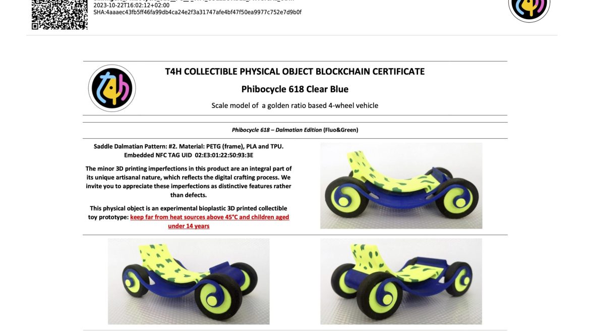 Collectible certification UID 02E3012250933E